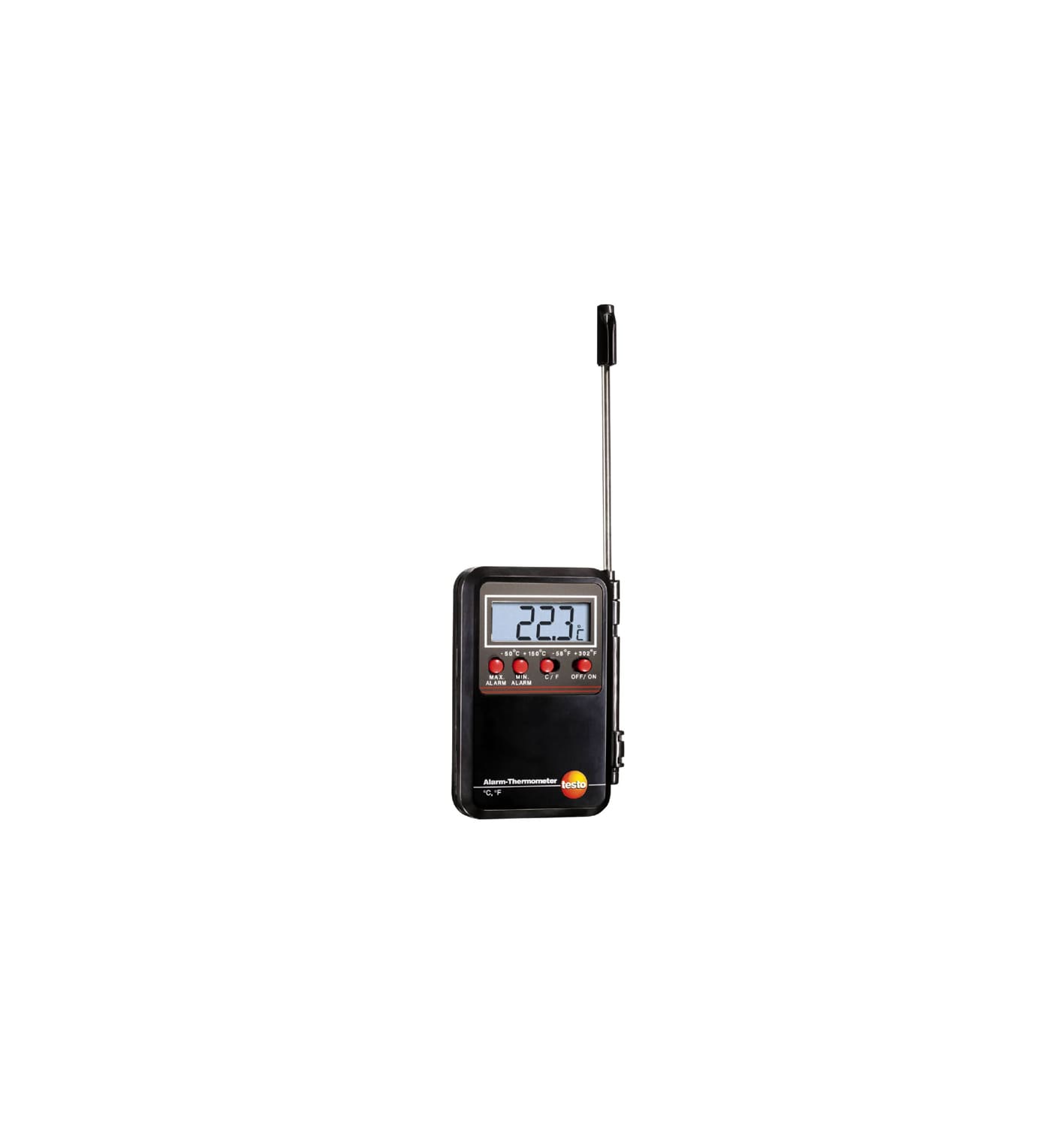 Mini alarm thermometer
